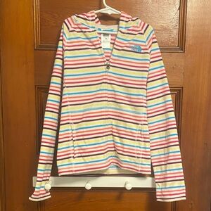 The North Face Multicolor Striped Hoodie